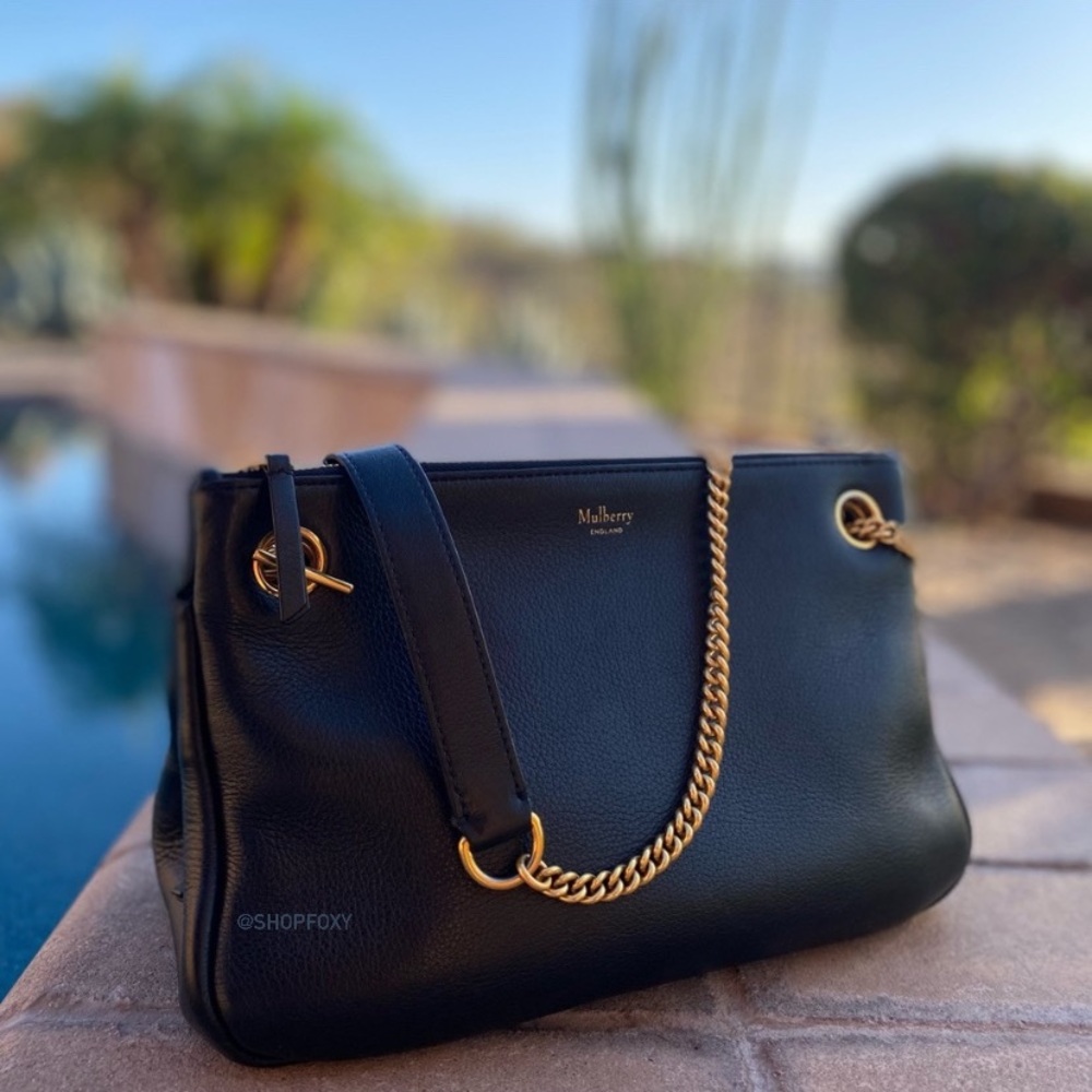 SOLD Mulberry Winsley Leather Shoulder Bag - Picture 1 of 14